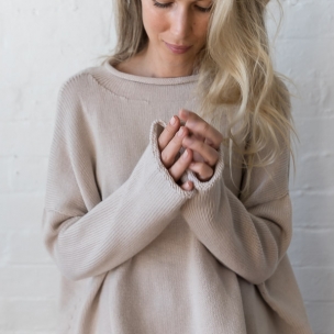 COTTON Roll Neck Jumper . . . $215