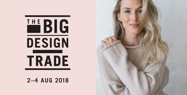 Big Design Trade Fair melbourne featuring Luna Gallery Knitwear