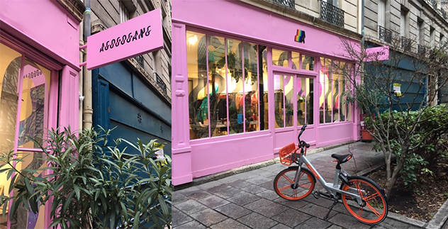 Paris Shop in Le Marais - Agogo Gang - unisex street wear.
